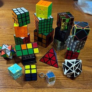 Rubiks Cube Huge Lot of 19